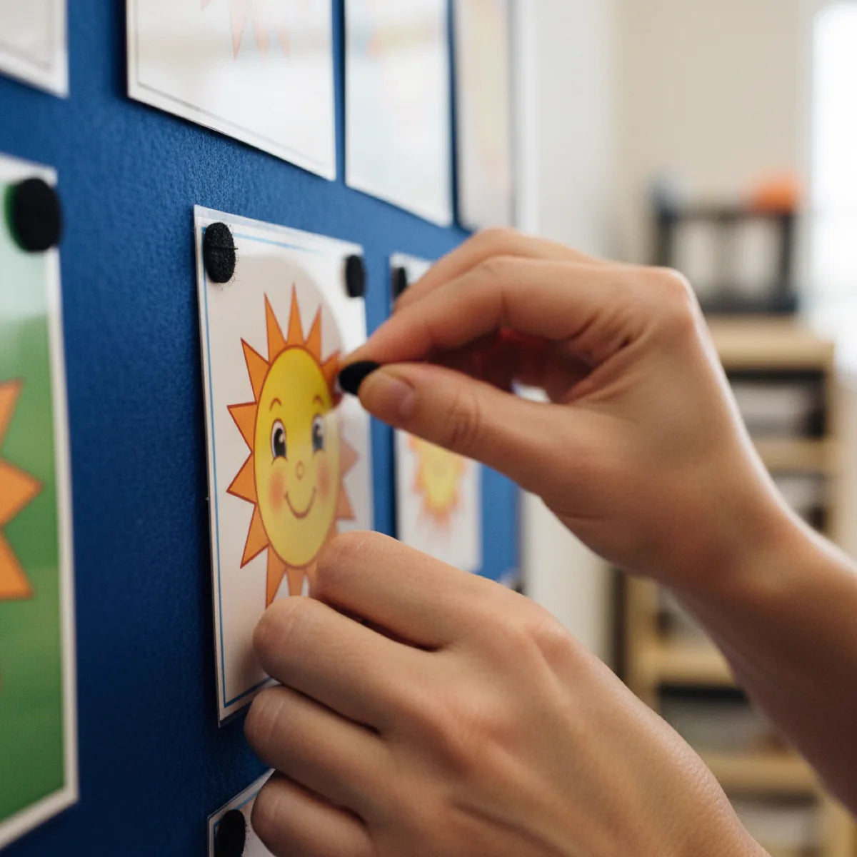 Hook and loop in use — Schools & Education